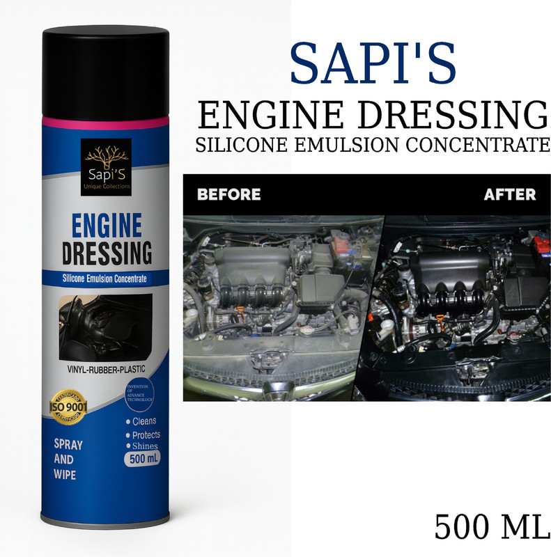 SAPI'S Car and Bike Engine Shiner Car Washing Liquid(500 ml)