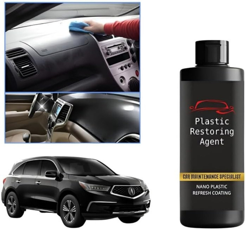 SCENTORA Scentora Plastic Restoring Agent 0244 Vehicle Interior Cleaner(100 ml)