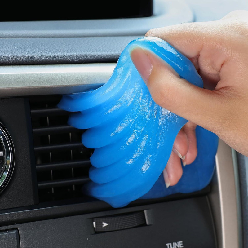 Estervig Cleaning Gel for Car Interior AC Vent Dashboard Laptop Keyboard Cleaner for Computers, Laptops, Mobiles(Universal Dust Removal Gel, Auto Detailing Putty, Magic Jelly Cleaner)