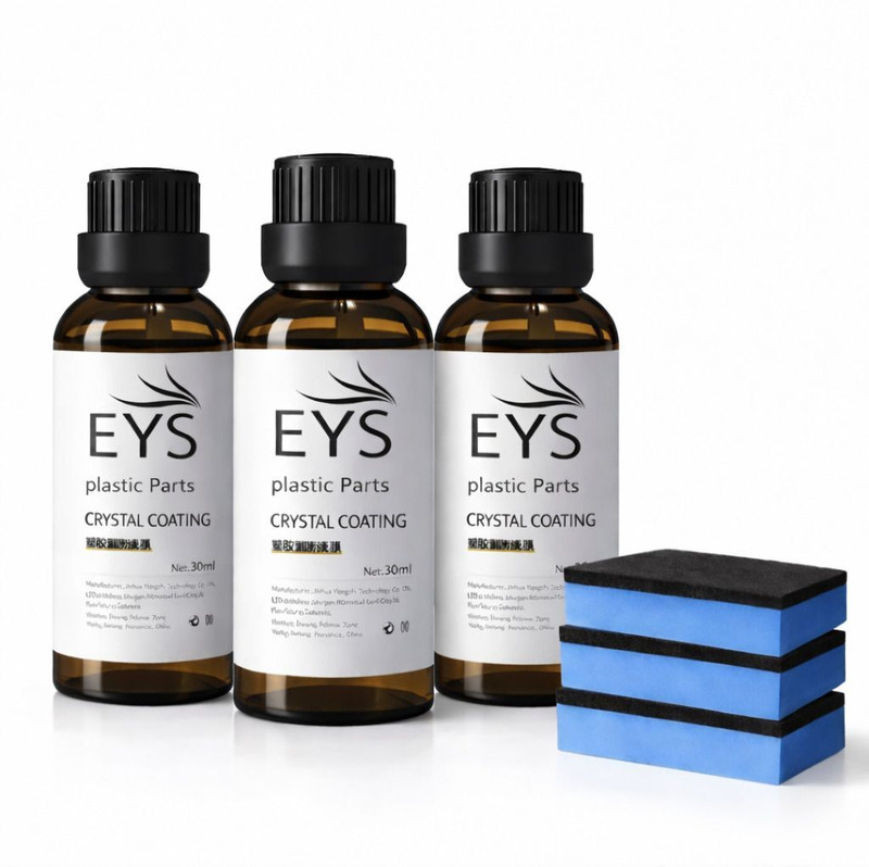 EYS Crystal Coating Bike Polish Crystal Coating Restorer And Revitalizing Plastic Parts Vehicle Interior Cleaner(30 ml)