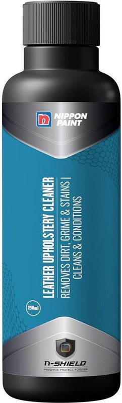 Nippon Paint n-Shield Leather Upholstery Cleaner & Conditioner | Protects, Cleans & Conditions Car Leather Seats | UV & Spill Protection Vehicle Interior Cleaner(250 ml)