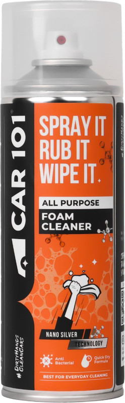 Car 101 All Purpose Cleaner | Premium Multi-Surface Car Interior Foam Cleaner - Pack of 1 Vehicle Interior Cleaner(500 ml)