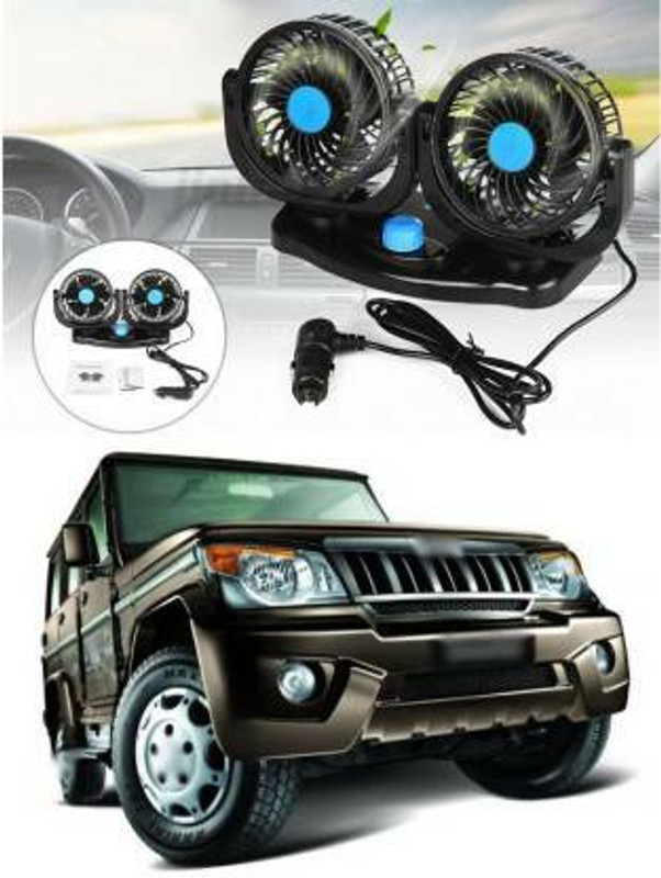 paxauto 12V 360 Degree High Speed Quiet Strong Dashboard Cooling Air Fan Mahindra Bolero Car Interior Fan(12 V)