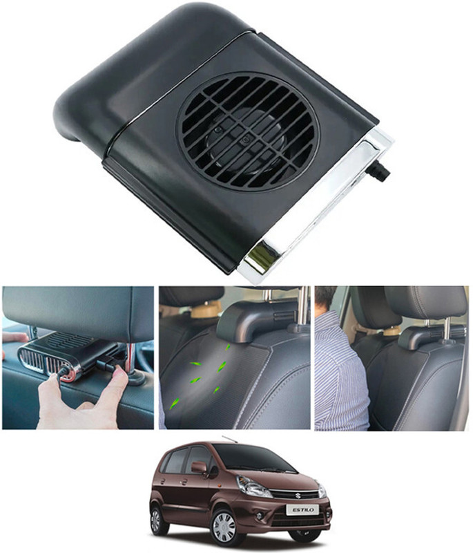 MATIES 5V Seat Fan With Usb,Head Restranit,4 Clamps High Airflow 274 Car Interior Fan(5 V)