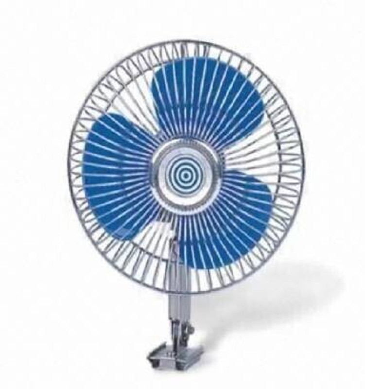 Ajeetech 6 Inch Car Fan 12V solar panel Car Interior Fan 1 Pc Powerful Car Interior Fan(12 V)