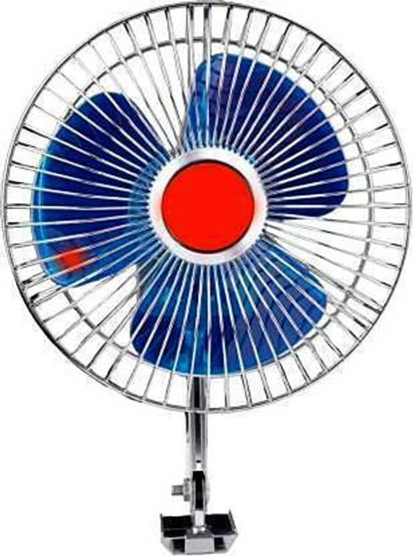 Ajeetech DC Car Bus Auto Portable Fan 12 V (Pack of 1) Car Interior Fan(12 V)