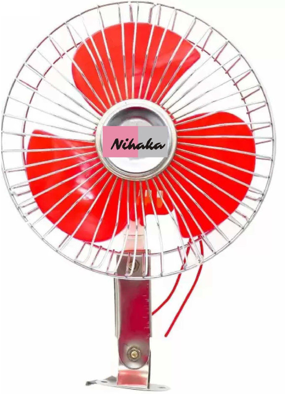 NIHAKA DC Fan 6 Inch 12V Automotive Fan For Car/Truck S Car Interior Fan(12 V)