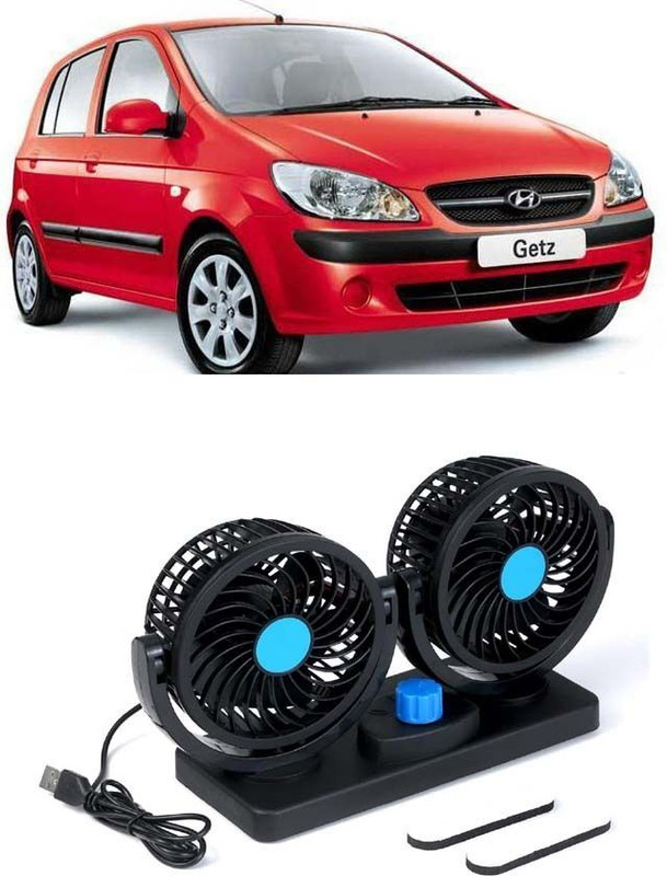 mahalraj Dual Head Car Fan 5V USB RE1540 Car Interior Fan(5 V)