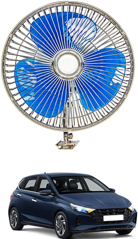 MSNP 12V Portable 6Inch Steel Fan For Car,Truck & Bus 144 Car Interior Fan(12 V)