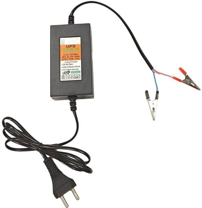 BALRAMA 14 Volt 2 Amp Output 12 Volt FAST UPS Battery Charger SMPS Power Supply Adaptor Car Inverter