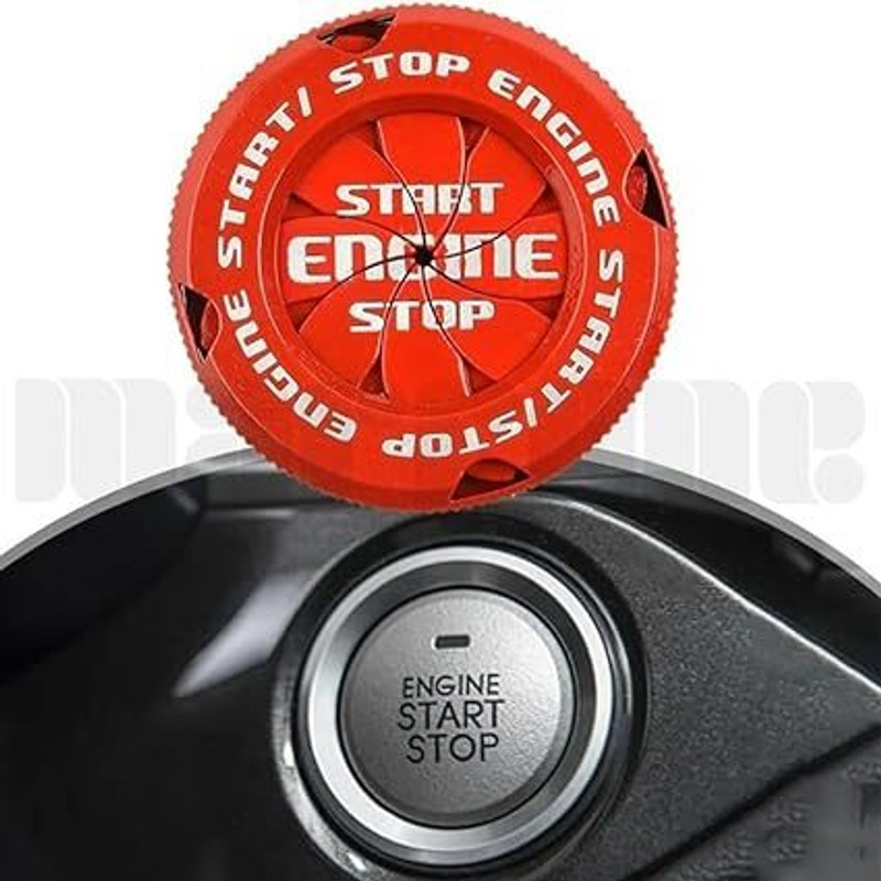 NAKSHT Car Engine Start Button cover Car Inverter