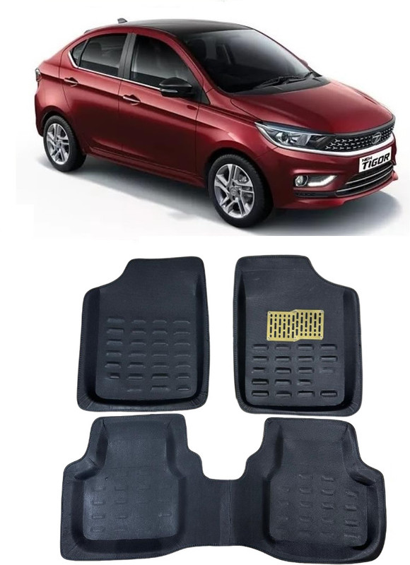 ARNEJA Polyutherine 3D Mat For Tata Tigor(Black)