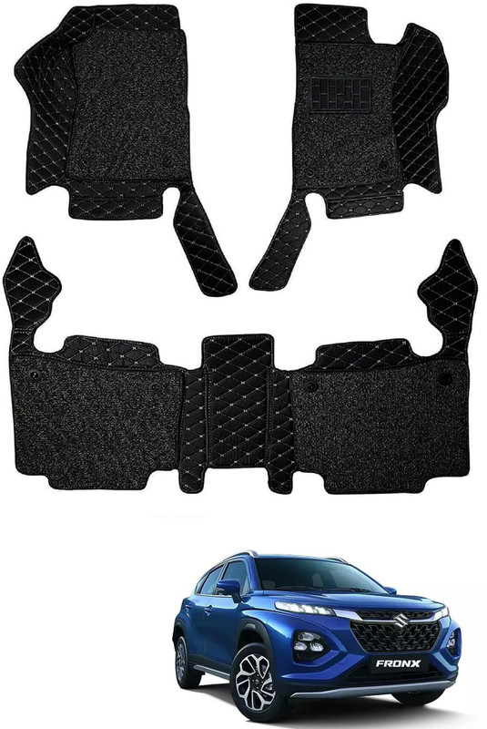 MAG Leatherite 7D Mat For Maruti Suzuki Fronx(Black)