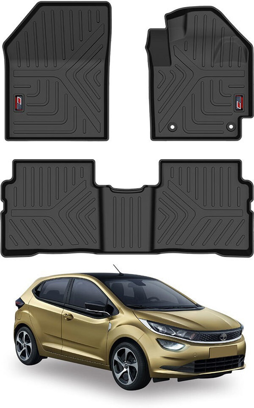 GFX TPV Tray Mat For Tata Altroz(Black)