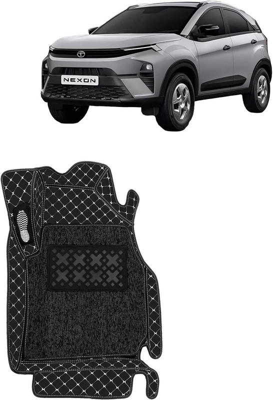 TOFIT ENTERPRISE Leatherite 7D Mat For Tata Nexon(Black)