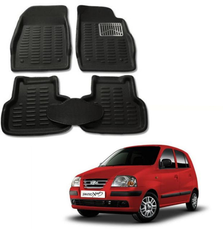 Carigiri Leatherite 3D Mat For  Hyundai Santro(Black)