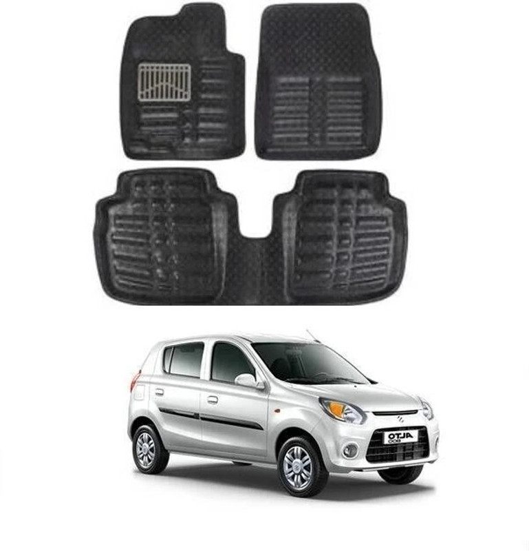 Carigiri Polyutherine 3D Mat For Maruti Suzuki Alto 800(Black)