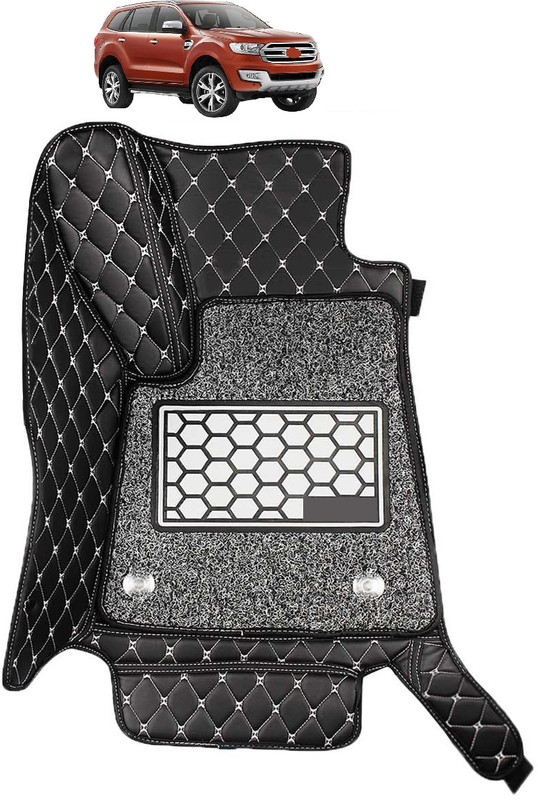 Caronix Leatherite 7D Mat For Ford Endeavour(Black)
