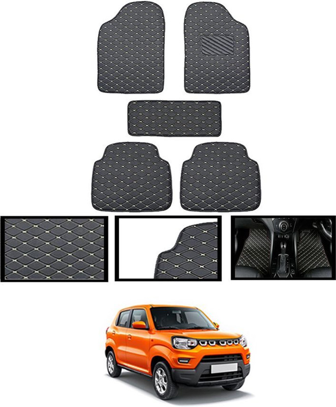 zplus Leatherite Standard Mat For Maruti Suzuki Sumo Grande(Beige)