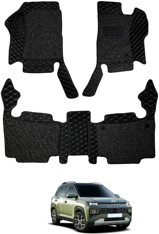 MAG Leatherite 7D Mat For Hyundai Exter(Black)