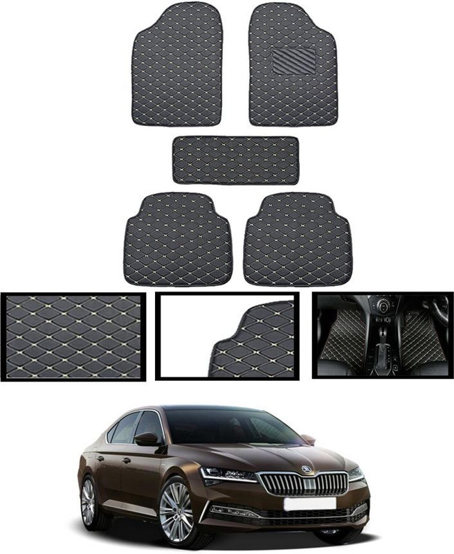 zplus Leatherite Standard Mat For  Skoda Swift Dzire(Beige)