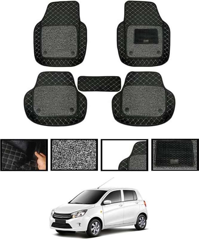 zplus Leatherite 7D Mat For Maruti Suzuki Celerio(Black)