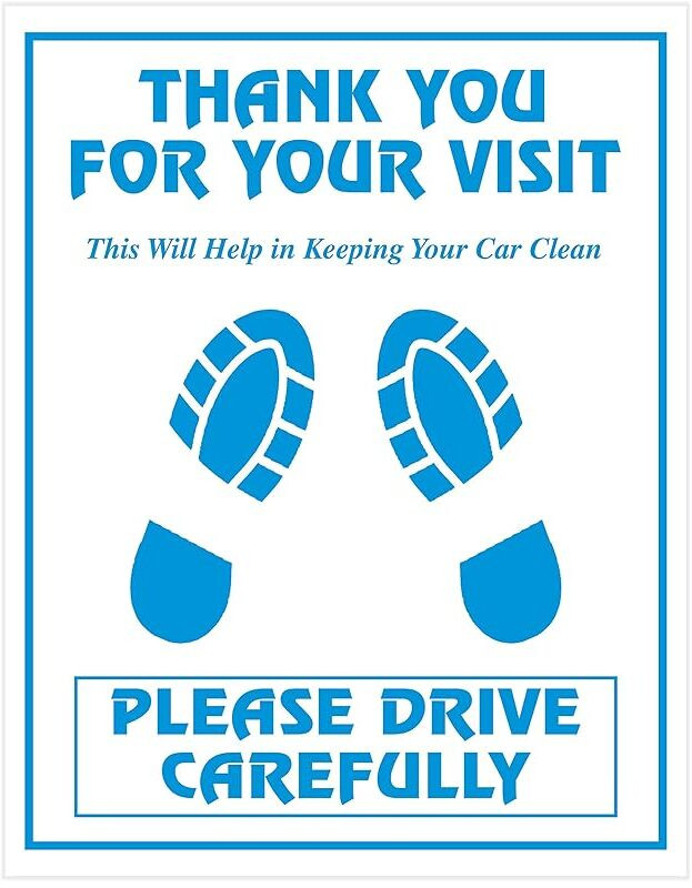 MJM Paper Disposable Paper Mat For  Ford 3 Series(White)