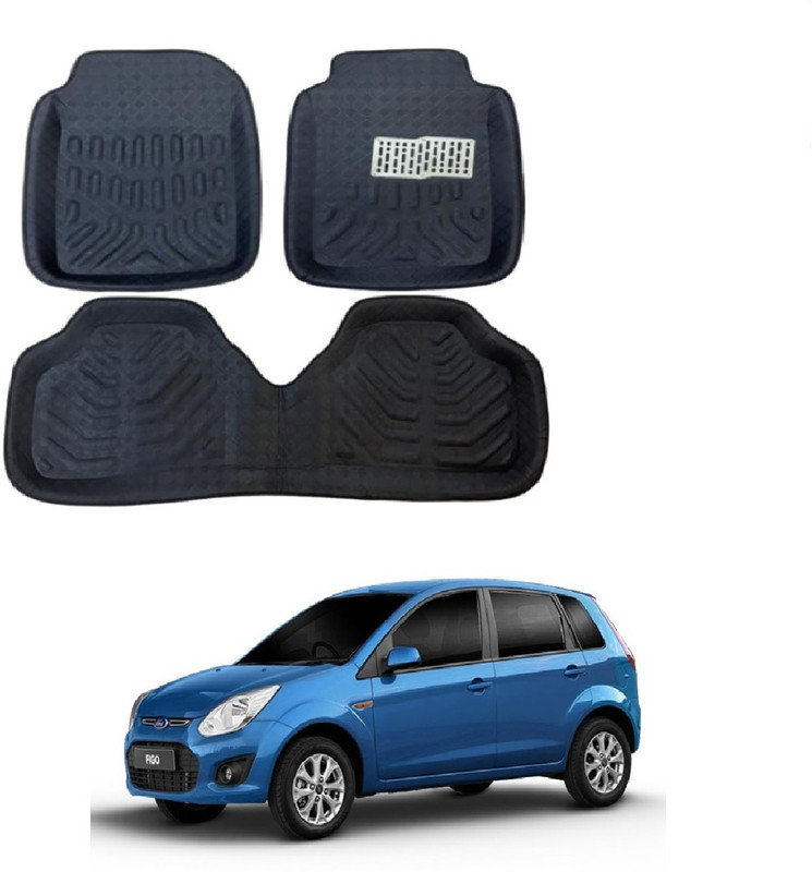 ROSHNEER ENTERPRISES PVC 3D Mat For Ford Figo(Black)