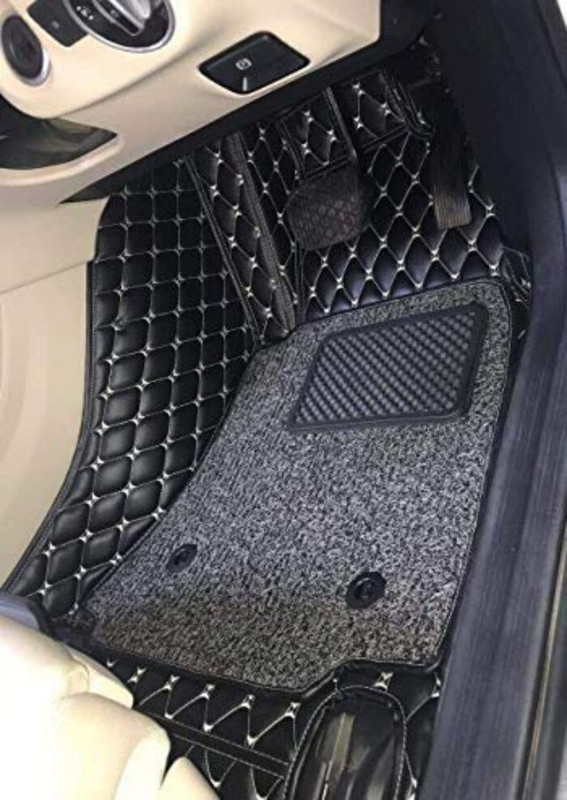 Drizon Leatherite 7D Mat For  Hyundai Venue(Black)