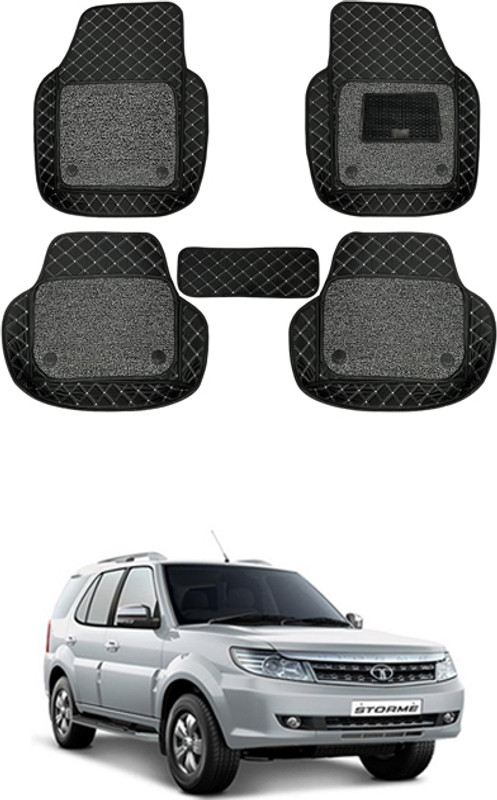 AYW Leatherite 7D Mat For Tata Safari Storme(Beige)