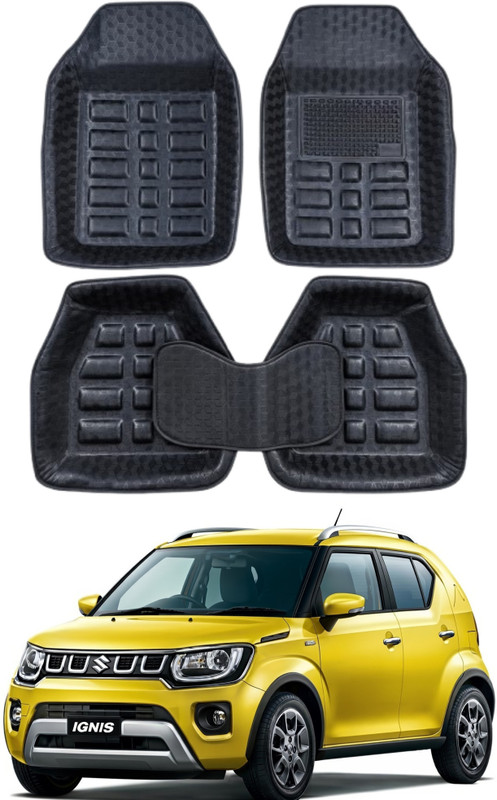 OMNIXIS PVC 3D Mat For  Maruti Suzuki Ignis(Black)