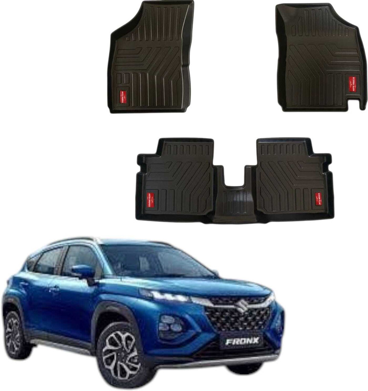 AUTOMOXCO TPV Tray Mat For  Maruti Suzuki Fronx(Black)