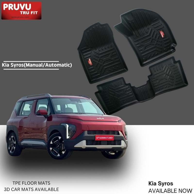 pruvu TPV 3D Mat For Kia NA(Black)