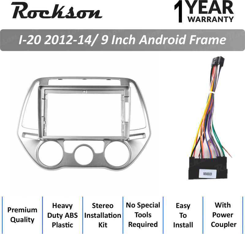 Rockson i20 2012-14 9''Inch ABS Frame for Android Media Player Frame(9 inch)
