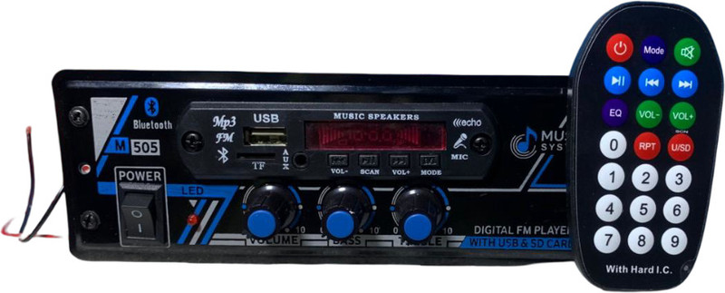 Dj soft.beat USB PLAYER 4440 DUAL IC Car Stereo(Single Din)