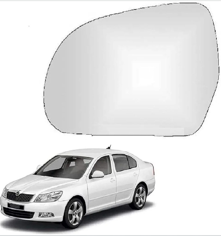 CARGROUP Side mirror Glass Right Skoda Laura type 2 2009 to 2015 1pc Glass Car Mirror Cover(Skoda Laura)