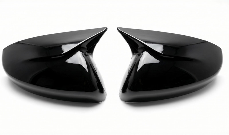 CARKINGS suzuki Car Side Mirror Cover Black Glossy Premium ABS Easy Install Set of 2 Plastic Car Mirror Cover(Suzuki Swift)