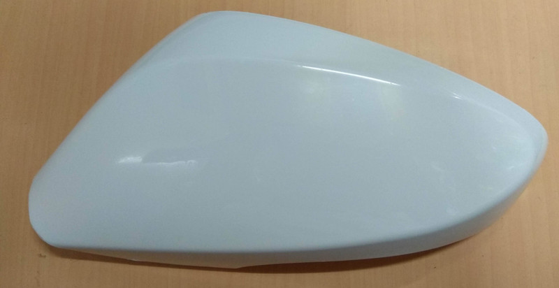 mybrand SIDE MIRROR COVER VERNA FLUDIC LEFT Plastic Car Mirror Cover(Hyundai Verna Fluidic)