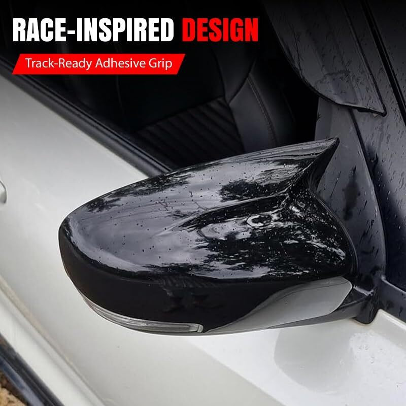 LAVITRA Batman StyleSide Mirror Cover Baleno Swift Fronx Glanza Plastic Car Mirror Cover Plastic Car Mirror Cover(NA NA)