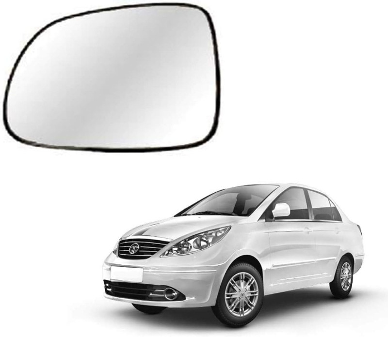 CARGROUP Door side mirror Glass Right Manza 2009 to 2015 1pc Plastic Car Mirror Cover(Chevrolet Manza)