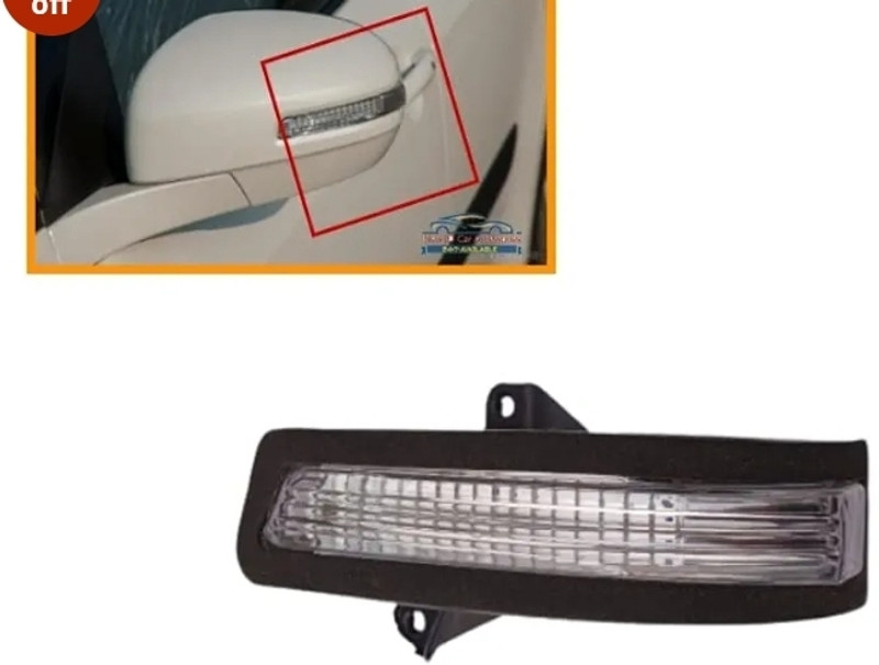 CARGROUP Mirror Indicator light Swift 2012 to 2017 (left)1pc Plastic Car Mirror Cover(Maruti Swift)