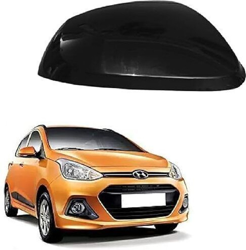 Uneestore CAR DRIVER SIDE RIGHT SIDE Fiber Car Mirror Cover(HYUNDAI Grand i10)