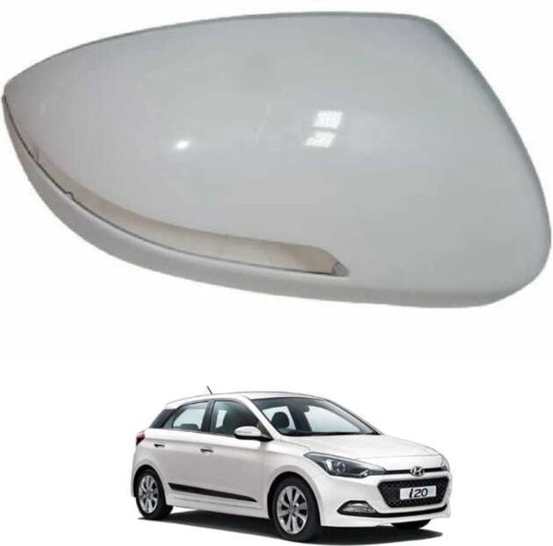 VKUNIVERSE I20 Elite ( Right ) Hand Side mirror cover Plastic Car Mirror Cover(HYUNDAI Elite i20 Asta 1.2, i20, i20 Magna, i20 Asta, i20 ERA)