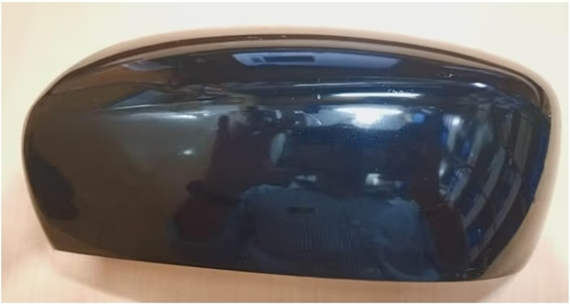CARGROUP Side mirror plan black cover Baleno 2015 Right 1pc Plastic Car Mirror Cover(Maruti Baleno)