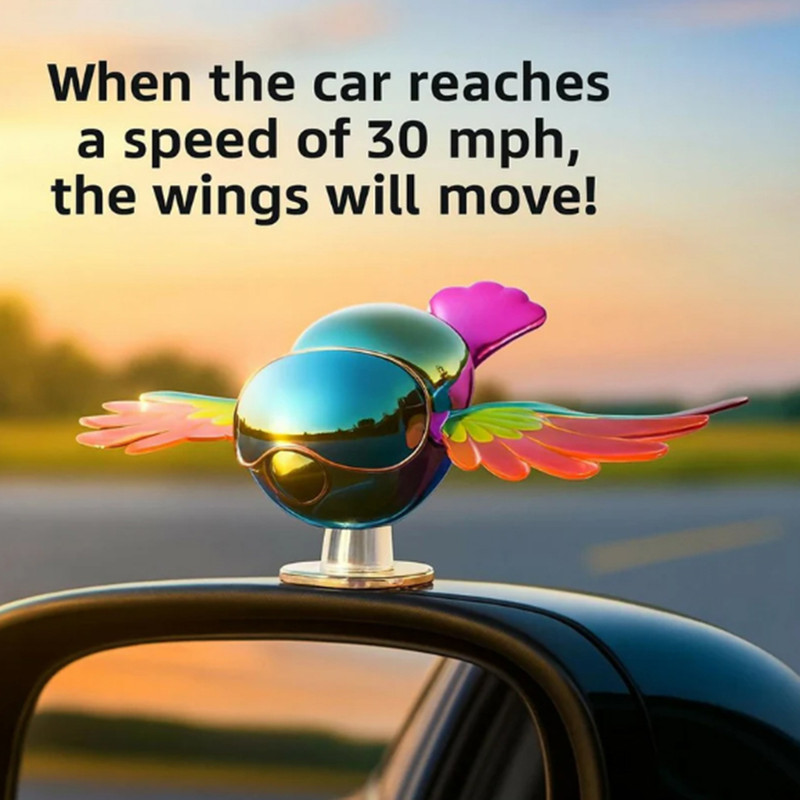 Keeraj Fashionista Flying Bird For Car & Motorcycle Accessories Plastic Car Mirror Cover(Audi, BMW, Honda, Mahindra, TATA, Maruti NA)