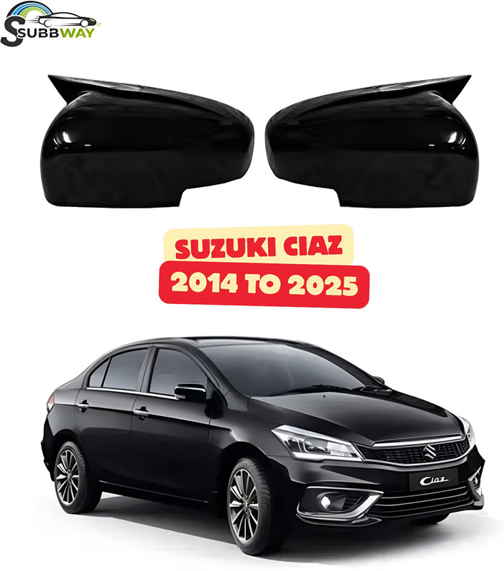 Subbway ciazbatman cover 2014 Plastic Car Mirror Cover(Suzuki Ciaz, Swift, Baleno)