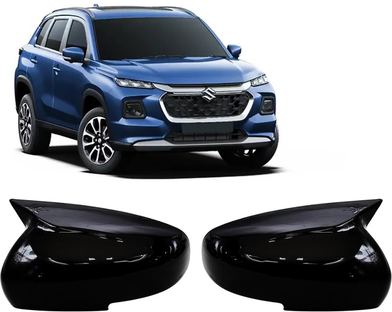 Selifaur Baleno/Swift/Swift Dzire/Fronx/Ciaz/Ignis/Taisor (2018 onwards) Mirror Cover Plastic Car Mirror Cover(Maruti Baleno, Swift, Swift Dzire, Ciaz, Ignis 1.3 Alpha, Glanza G, Vitara, Grand Vitara)