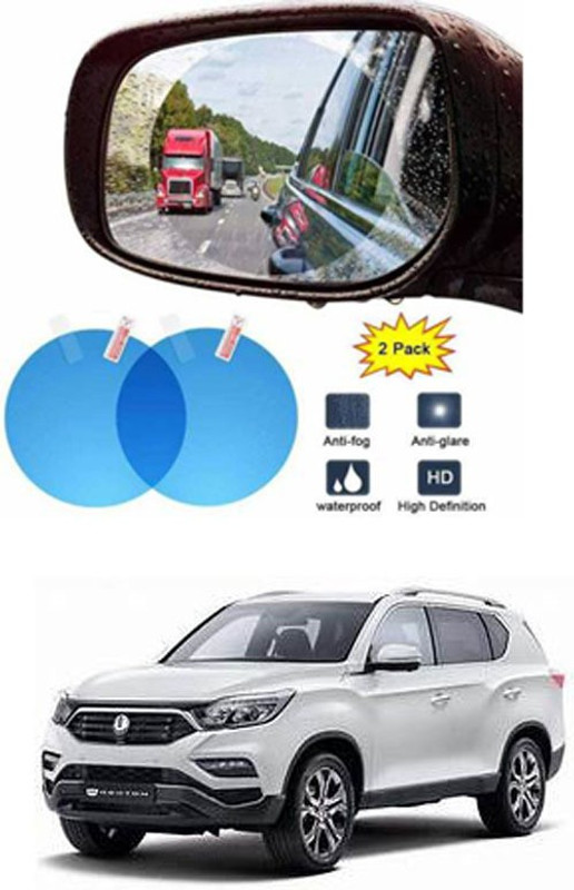 APICAL Car Mirror Blue Rain Blocker For XUV 700 Car Mirror Rain Blocker(Blue)