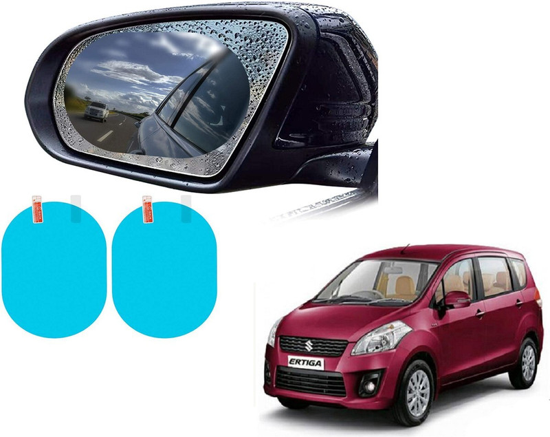 Autoinnovation Car Mirror Waterproof Anti Fog Film for Car Mirror Rain Proof Film_109 Car Mirror Rain Blocker(Blue)