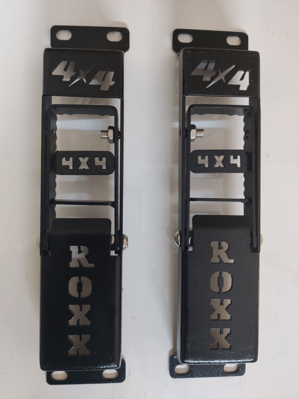 MATMAX Car Black Door Hinge Step for Mahindra Thar Roxx Car Pedal Assembly